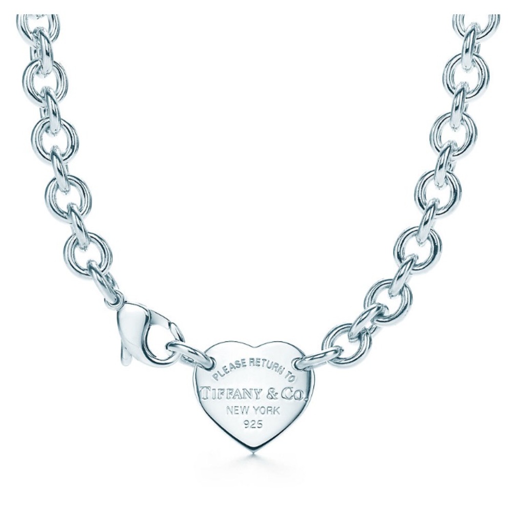 Authentic Tiffany & Co Heart Tag Choker